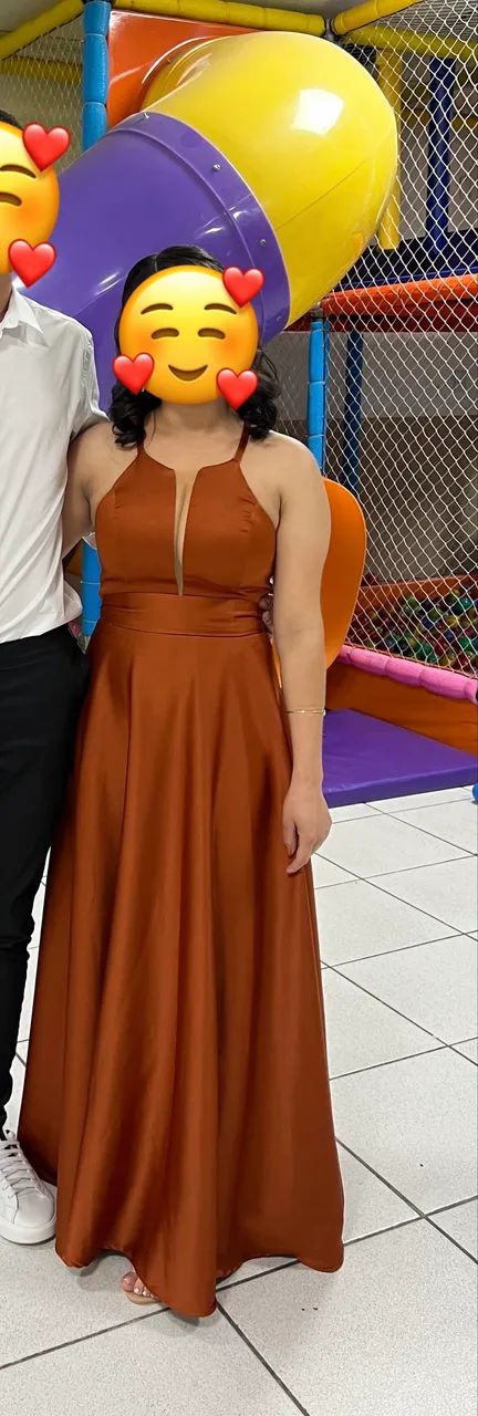 VESTIDO TERRACOTA  - Foto 2