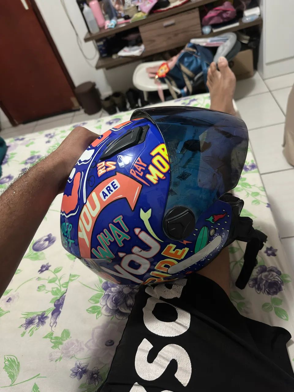 Capacete Norisk aberto  - Foto 2
