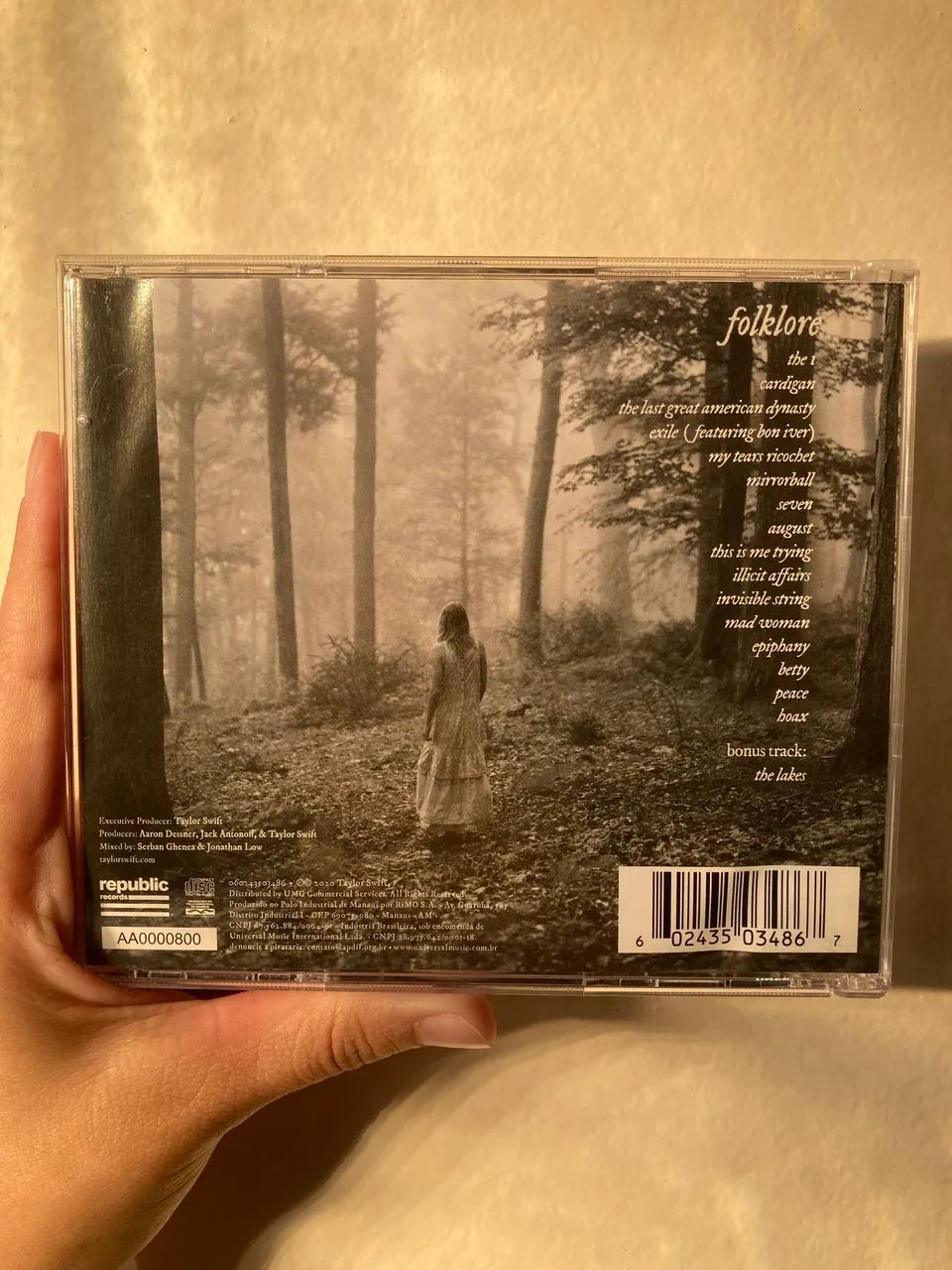 cd taylor swift folklore hide and seek  - Foto 2