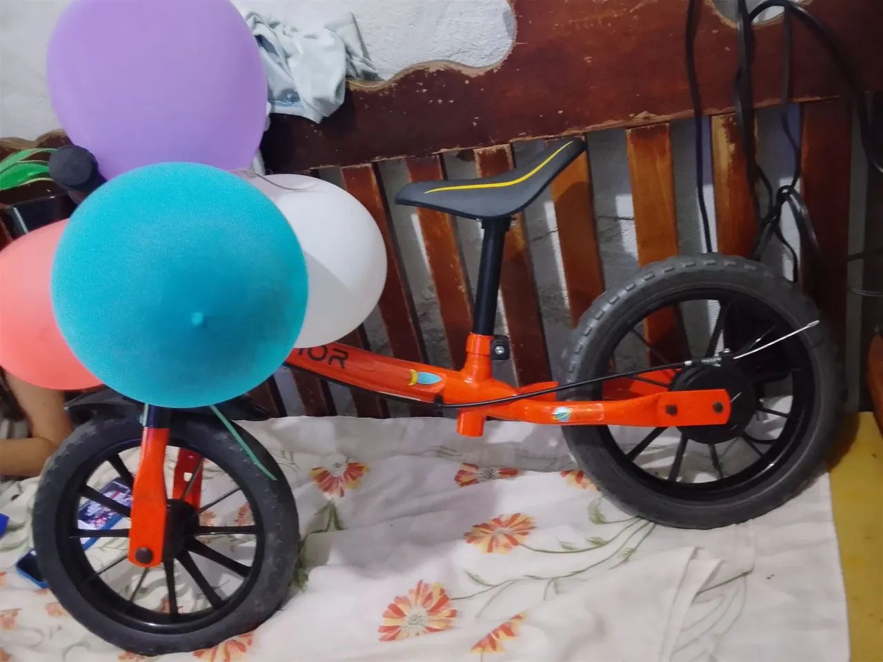 Bicicleta infantil de equilíbrio  - Foto 4
