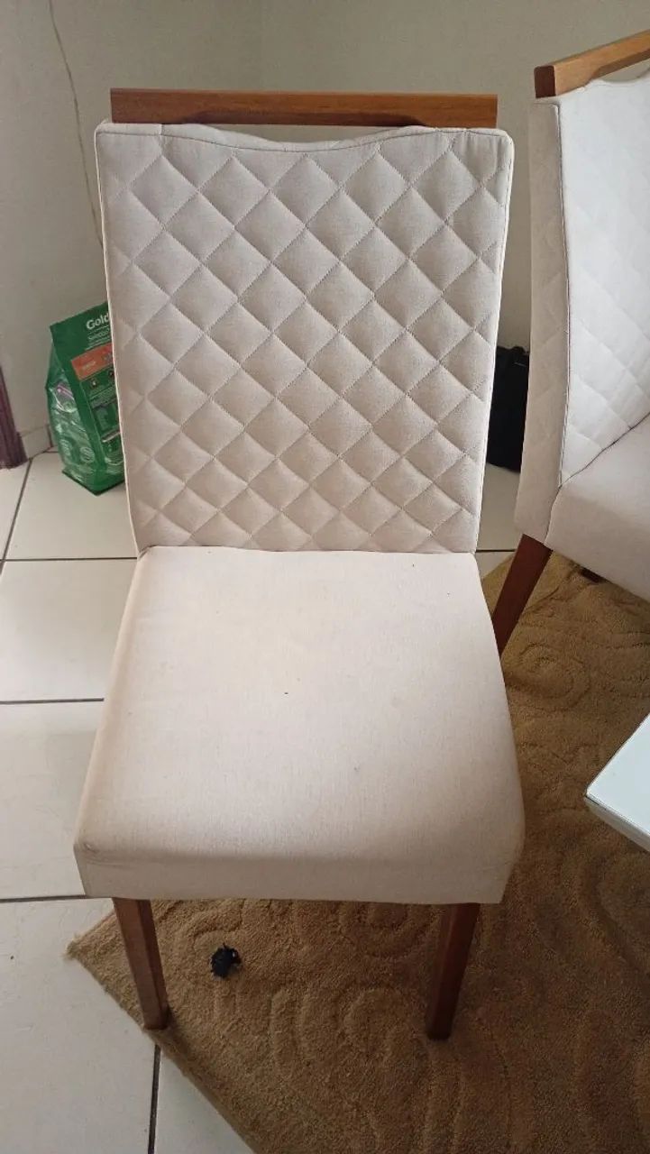 Mesa 4 cadeiras Linho - Foto 2