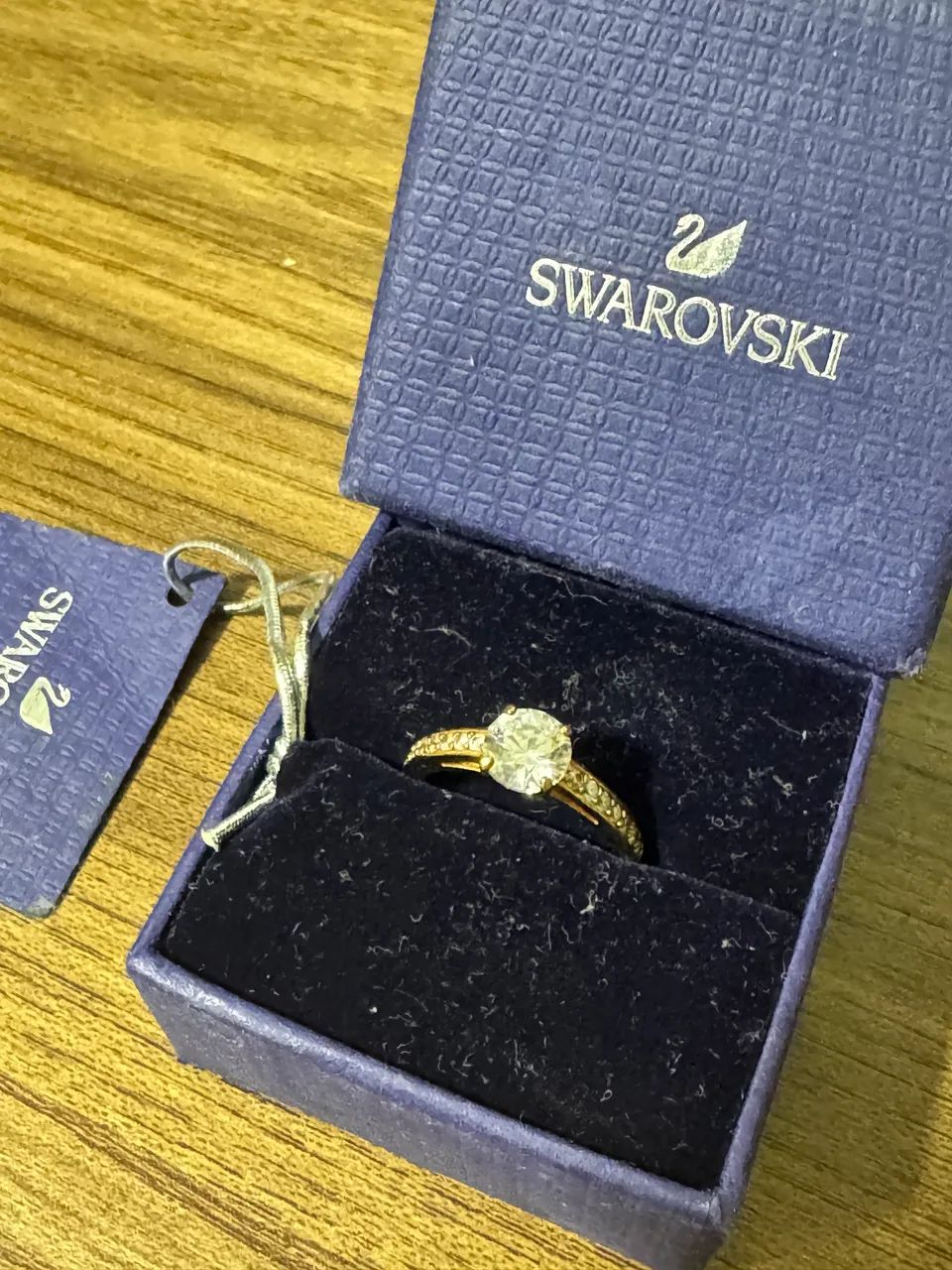 Anel Swarovski ATTRACT Rose Gold - Foto 4