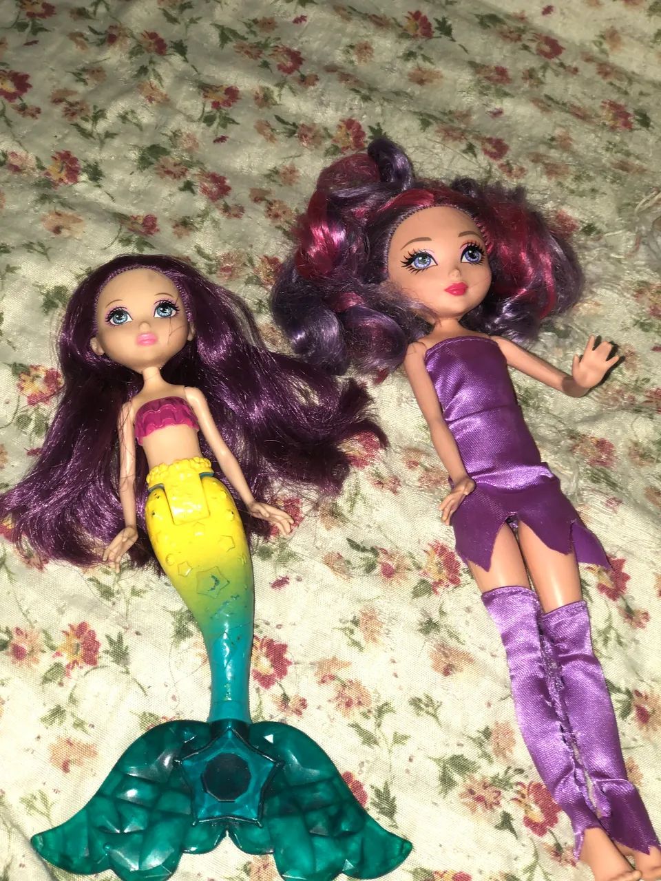 Duas bonequinhas barbie