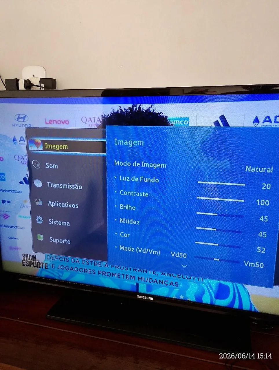 TV 42 Samsung, não é Smart!  - Foto 4