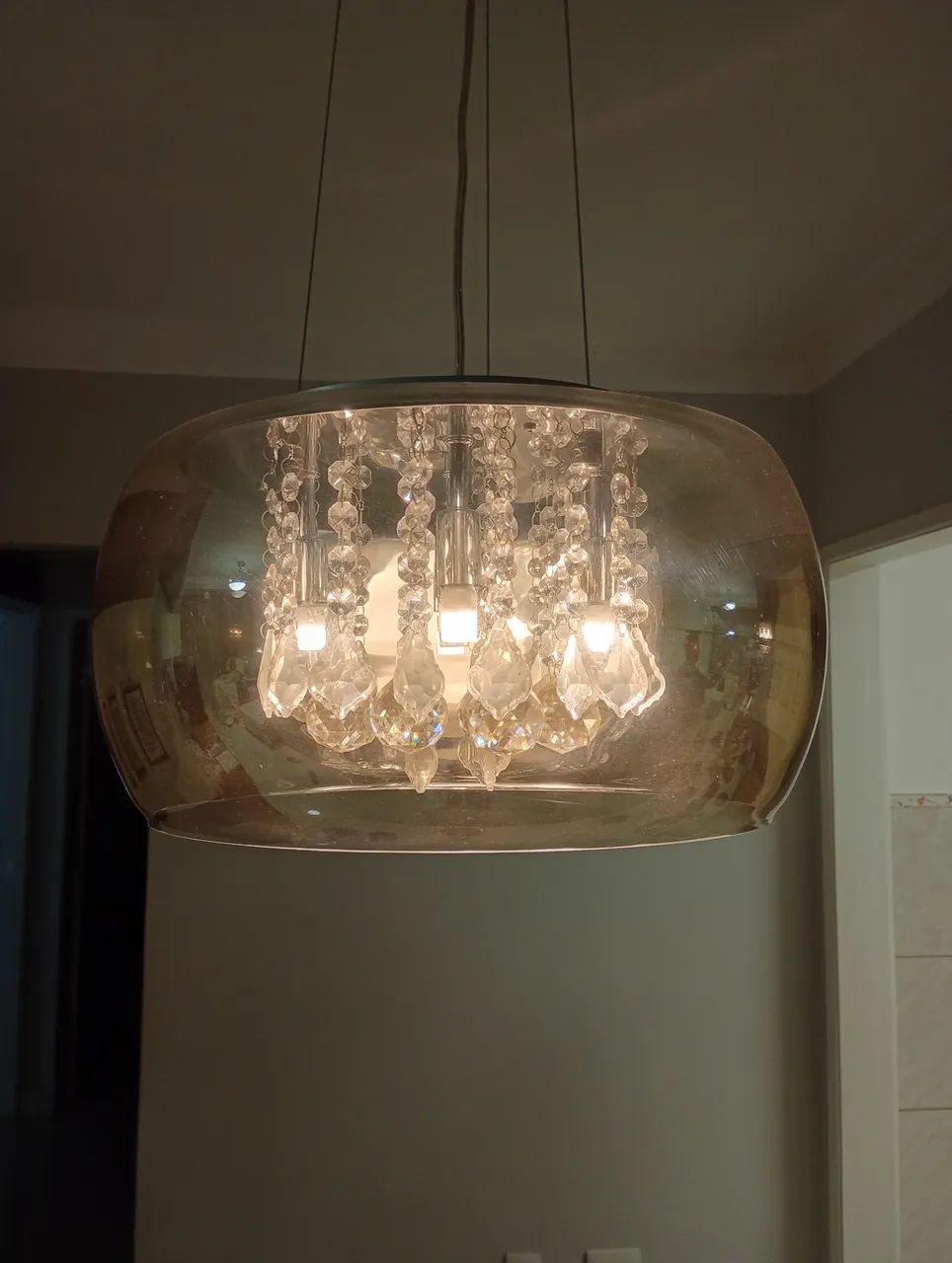Lustre/ luminária centro de mesa - Foto 4