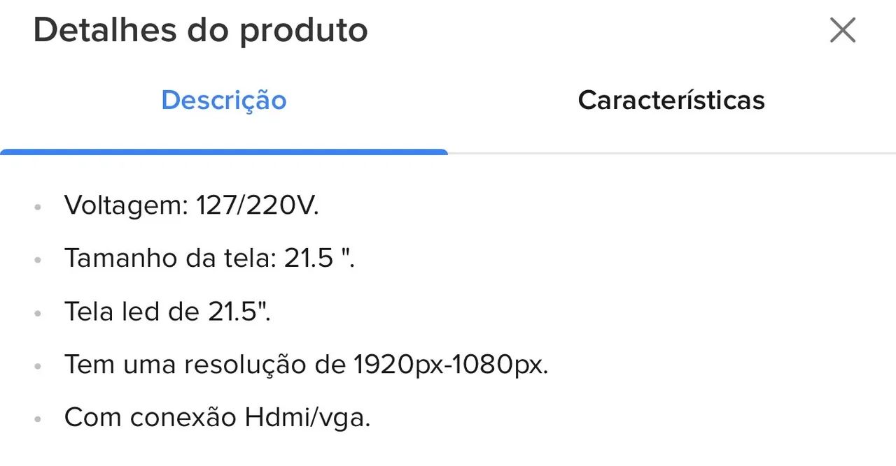 Monitor VXPro HDMI 21,5 - Foto 5