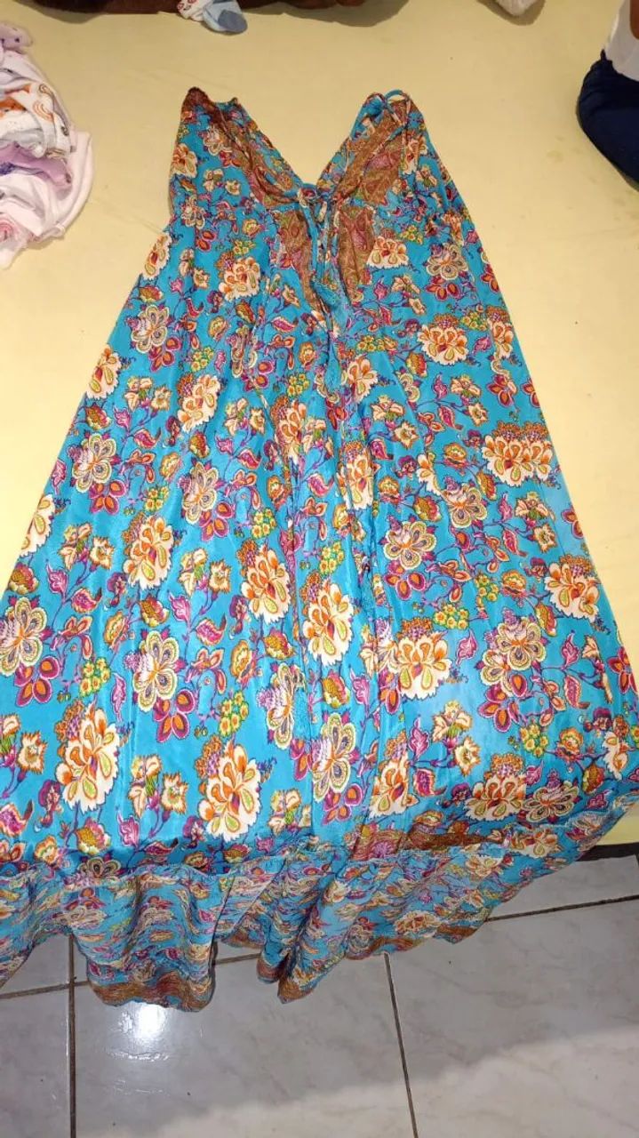 Vestido indiano tamanho único  - Foto 2