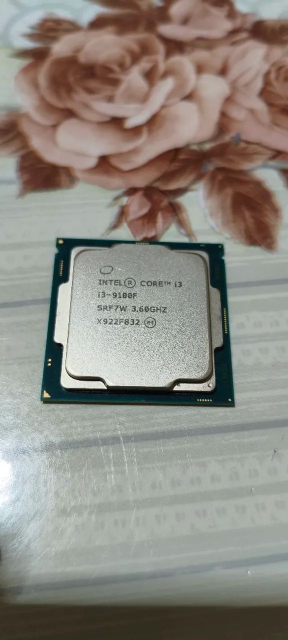 Intel Core i3-9100F + Cooler Original | LGA 1151 | Funcionando Perfeitamente