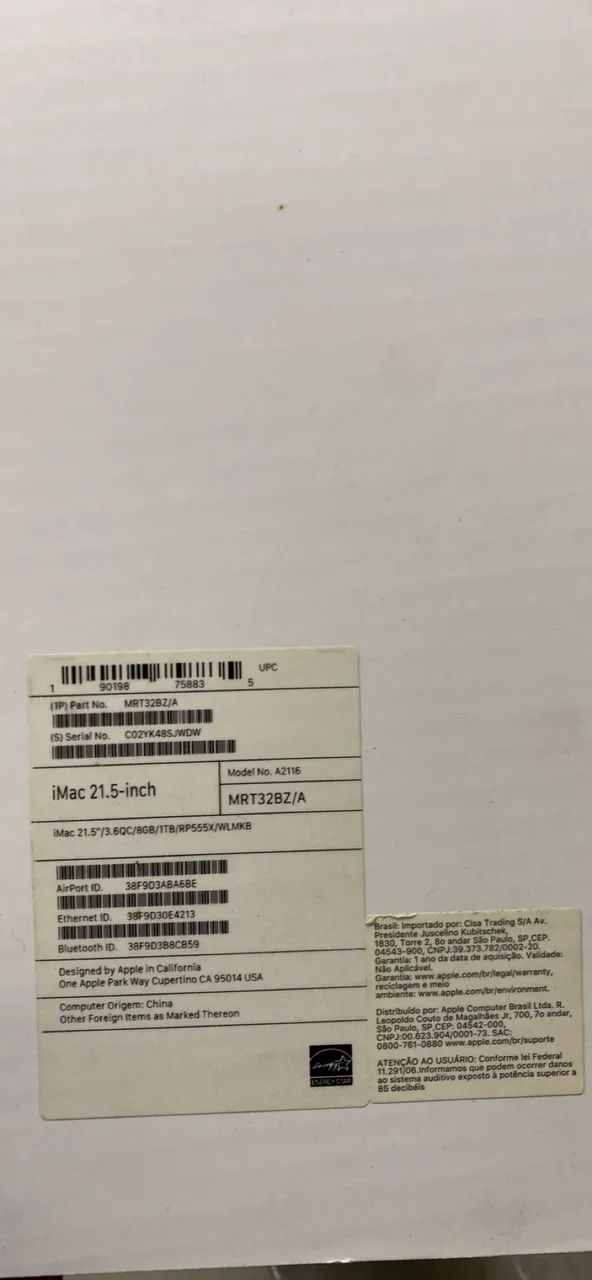 Caixa IMac original - Foto 4