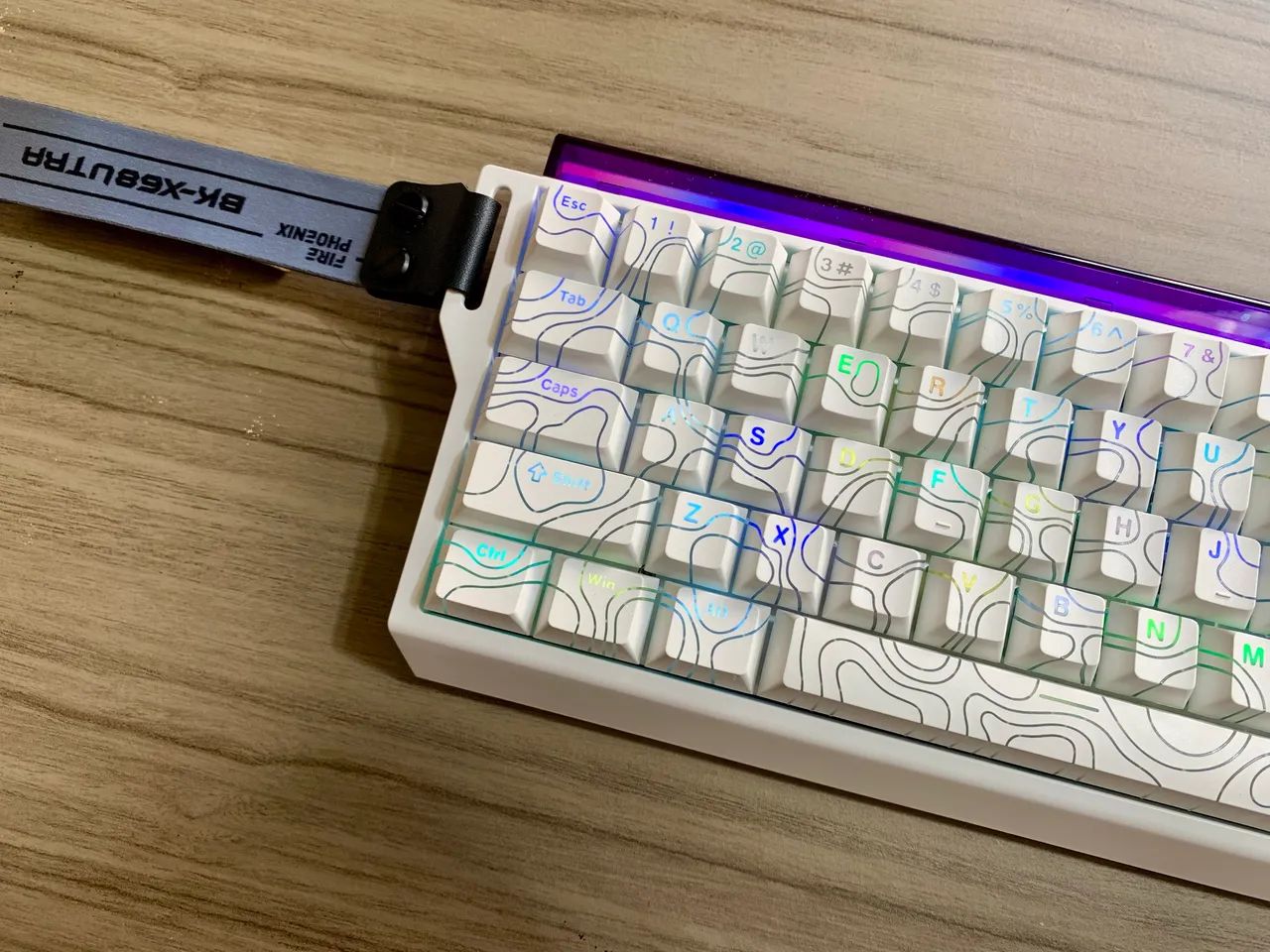 Teclado magnético BX-X68 magnético (tri-mode) - Foto 3