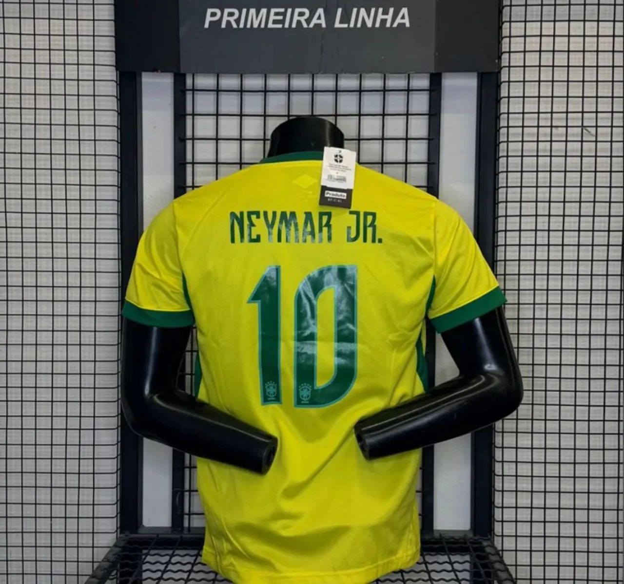 Camisa Neymar amarela 