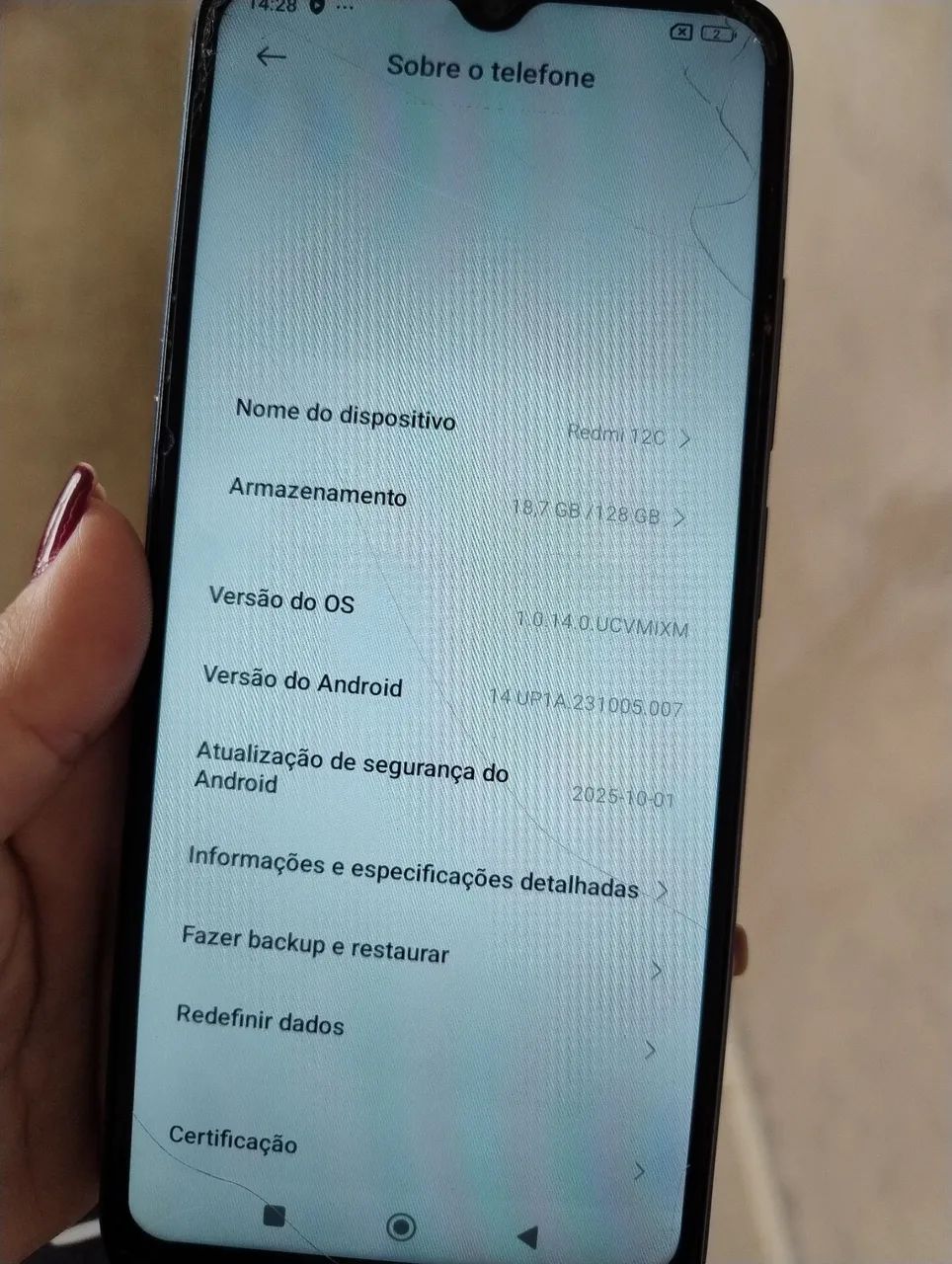 Celular redmi 12 C 128 GB  - Foto 3