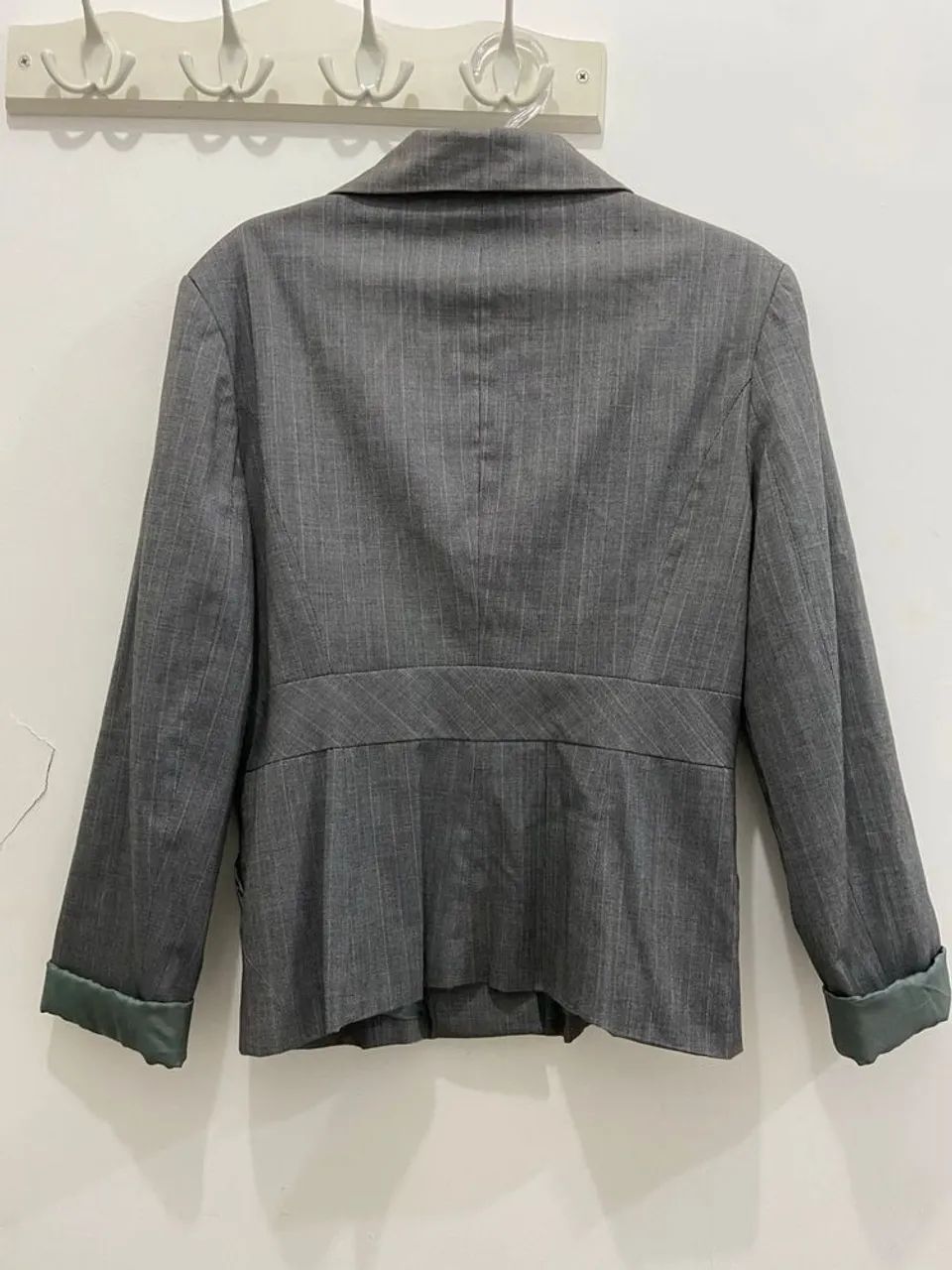 Blazer feminino grafite - Foto 4