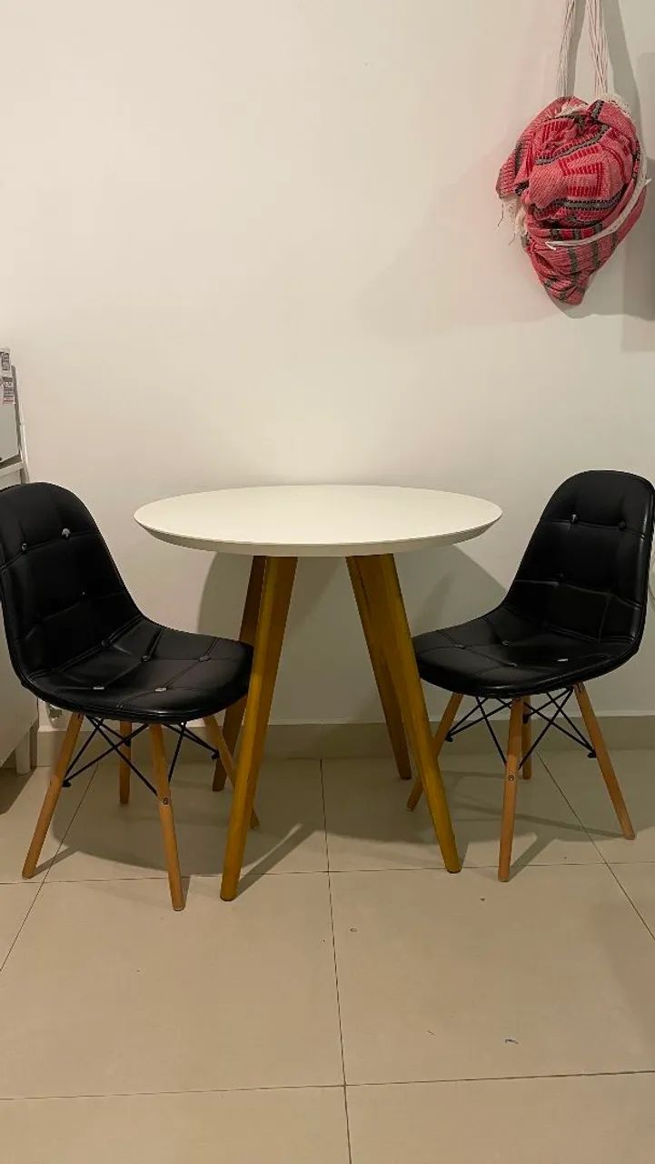 Mesa de madeira da AbraCasa - Foto 2