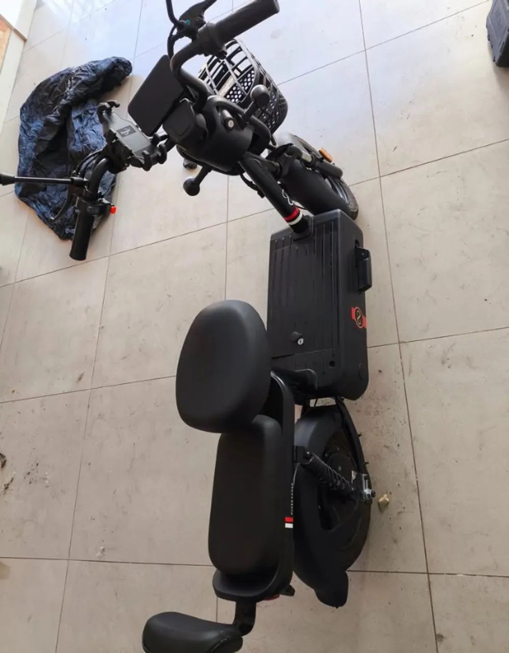 Bicicleta Elétrica Scooter Nado C2 1000W - Foto 5