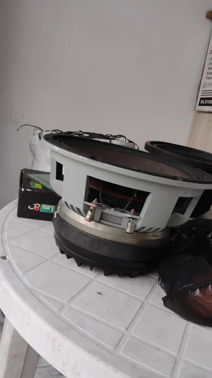 Par de MB 4.0 2000 rms puro de 12 polegadas