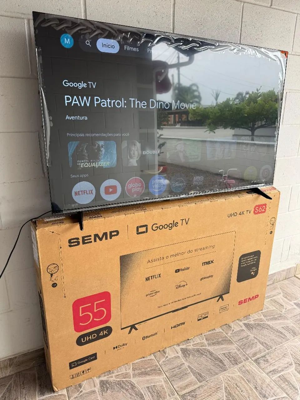 (pegotvmenor) SMART SEMP TCL 55 4K 