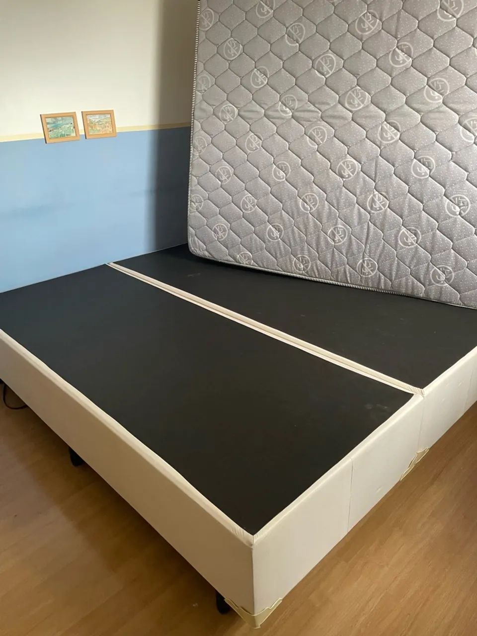 Cama queen colchão + base bipartida - Foto 3