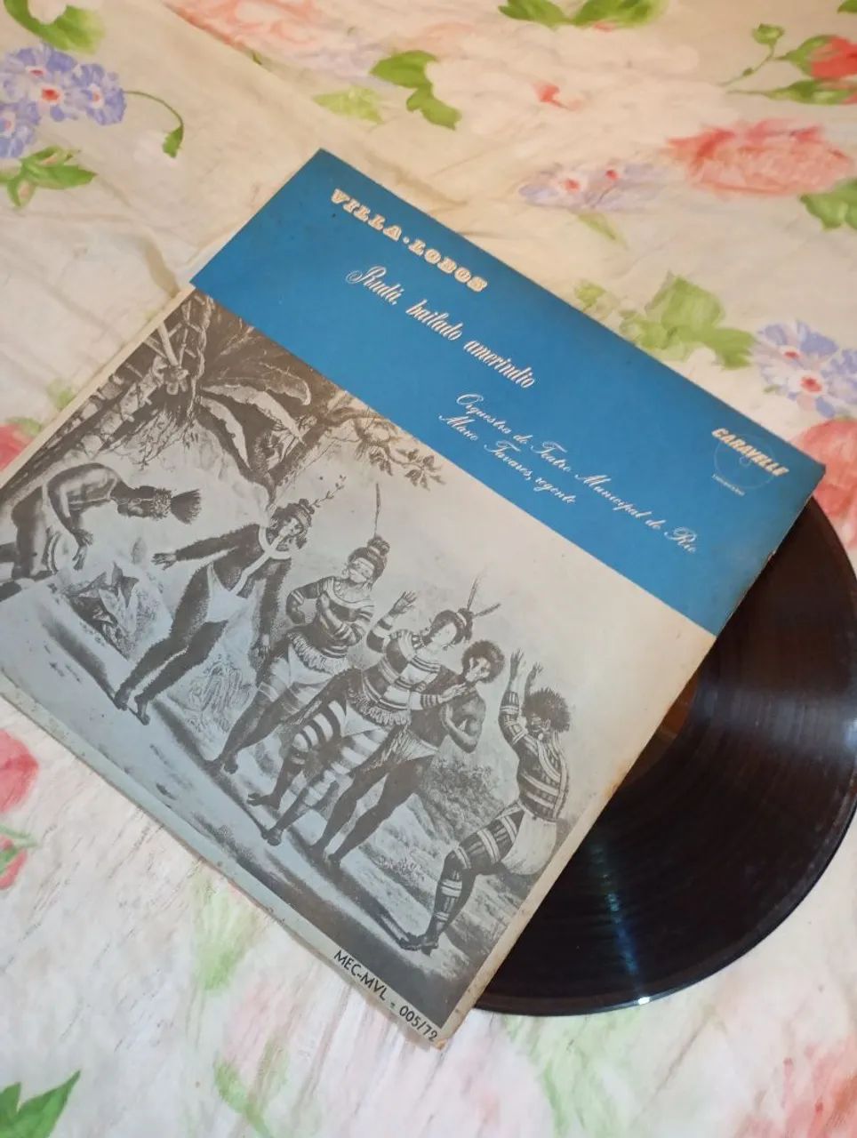 Lote 4 discos maestro Heitor villa-lobos - Foto 3