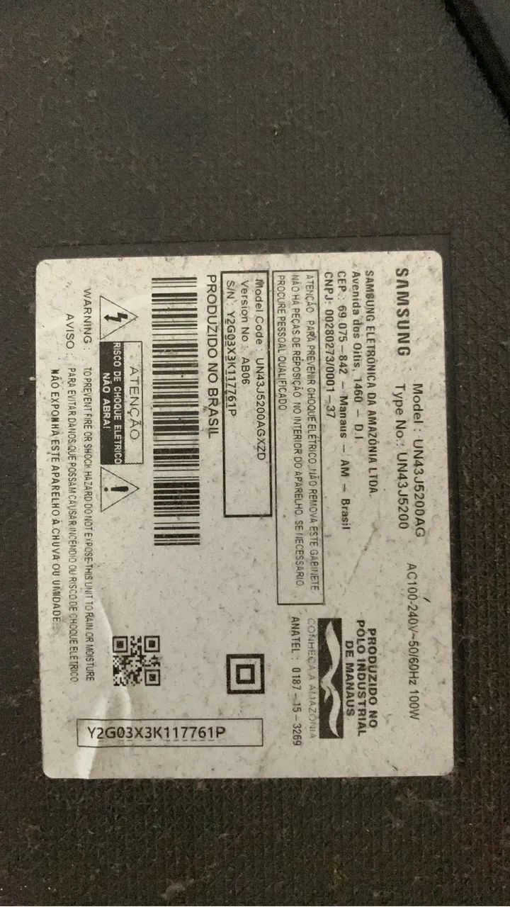 Samsung Smart TV LED 43?