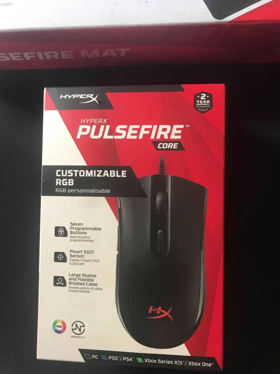 Kit Mouse e Mousepad HyperX Pulsefire - Foto 3