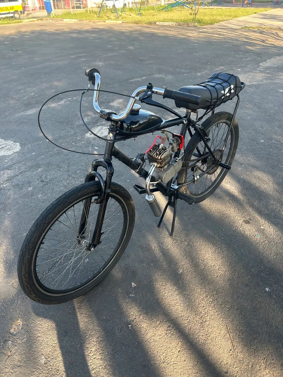 Bicicleta motorizada 80cc - Foto 3