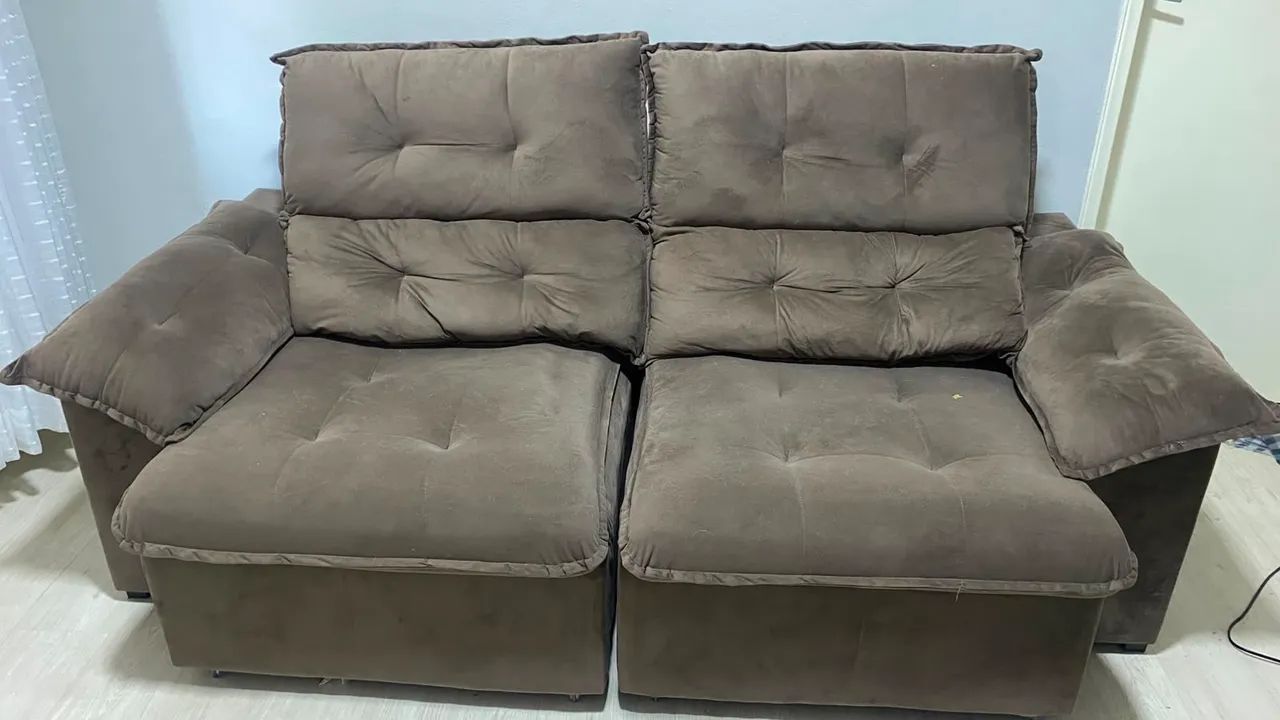 Sofá Retrátil 2 Lugares 