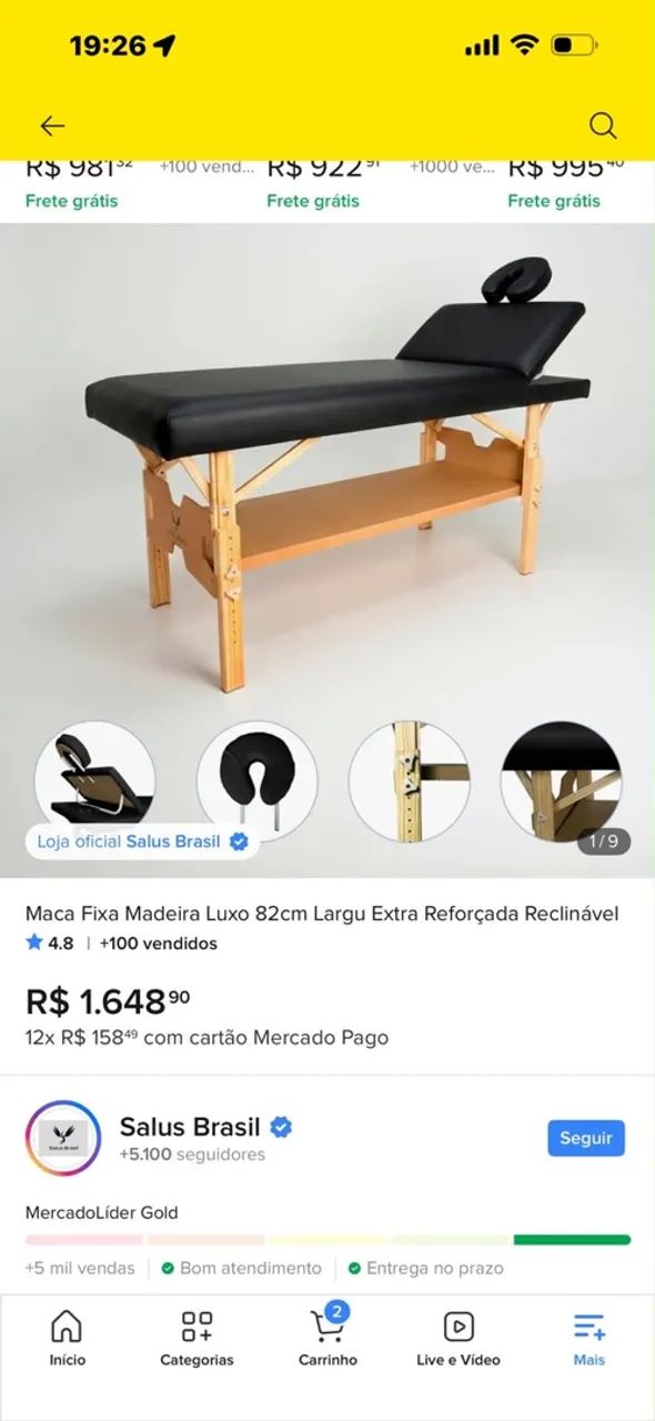 Maca para estética/massagem - Foto 3