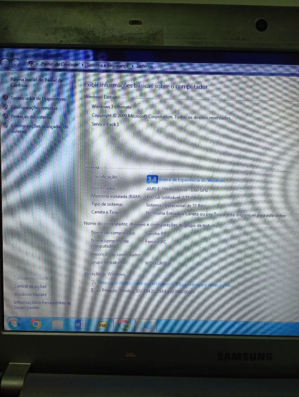 Notebook Samsung  - Foto 3