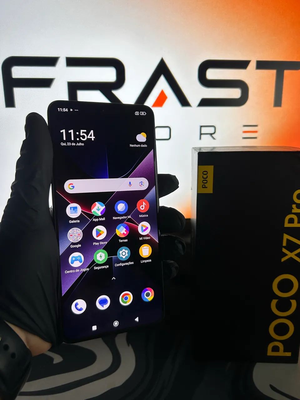 Poco X7 pro 256 gb impecável  - Foto 2