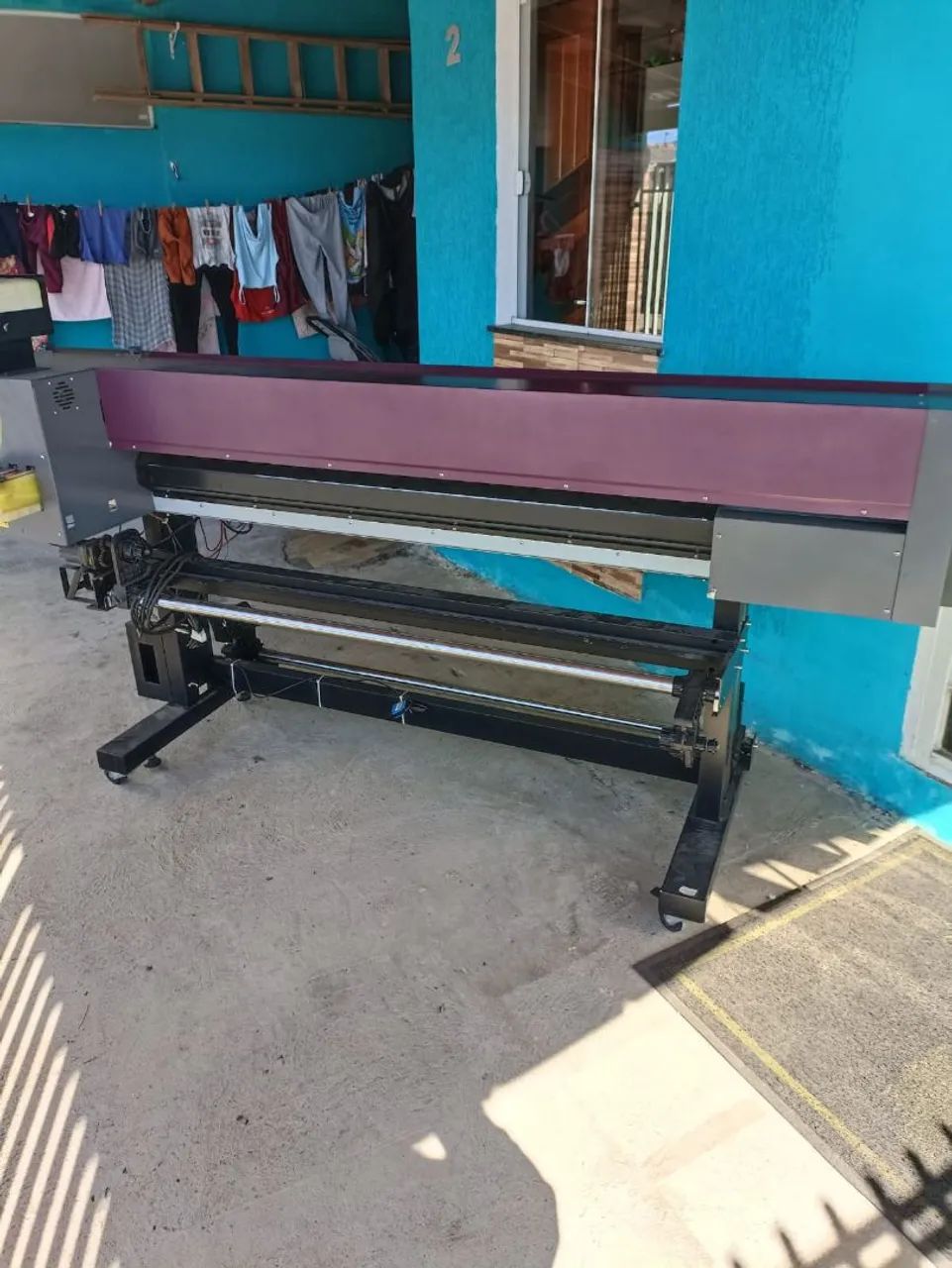 Plotter de impressão Wit-Color 160 Dx7 - Foto 3