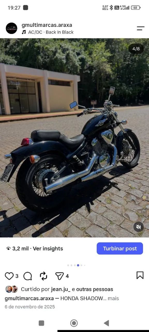 Honda Shadow 600 - Foto 3