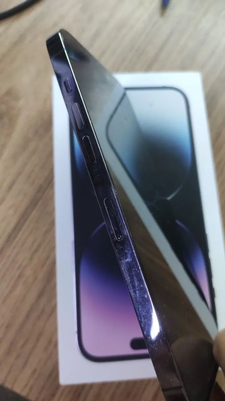 iPhone 14 Pro Max 128 GB Roxo - Bateria 83% - Com caixa - Foto 3