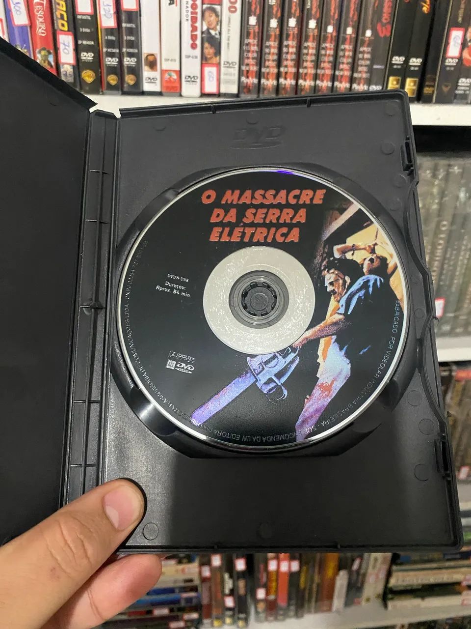 O Massacre da Serra Elétrica DVD Original Terror Tobe Hooper