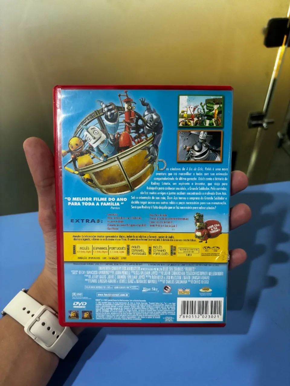 Dvd Filme Robôs Original - Usado - Foto 2