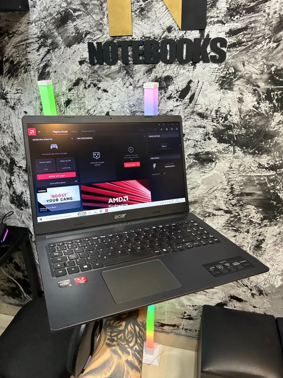 Notebook Gamer RYZEN 5 - Foto 2