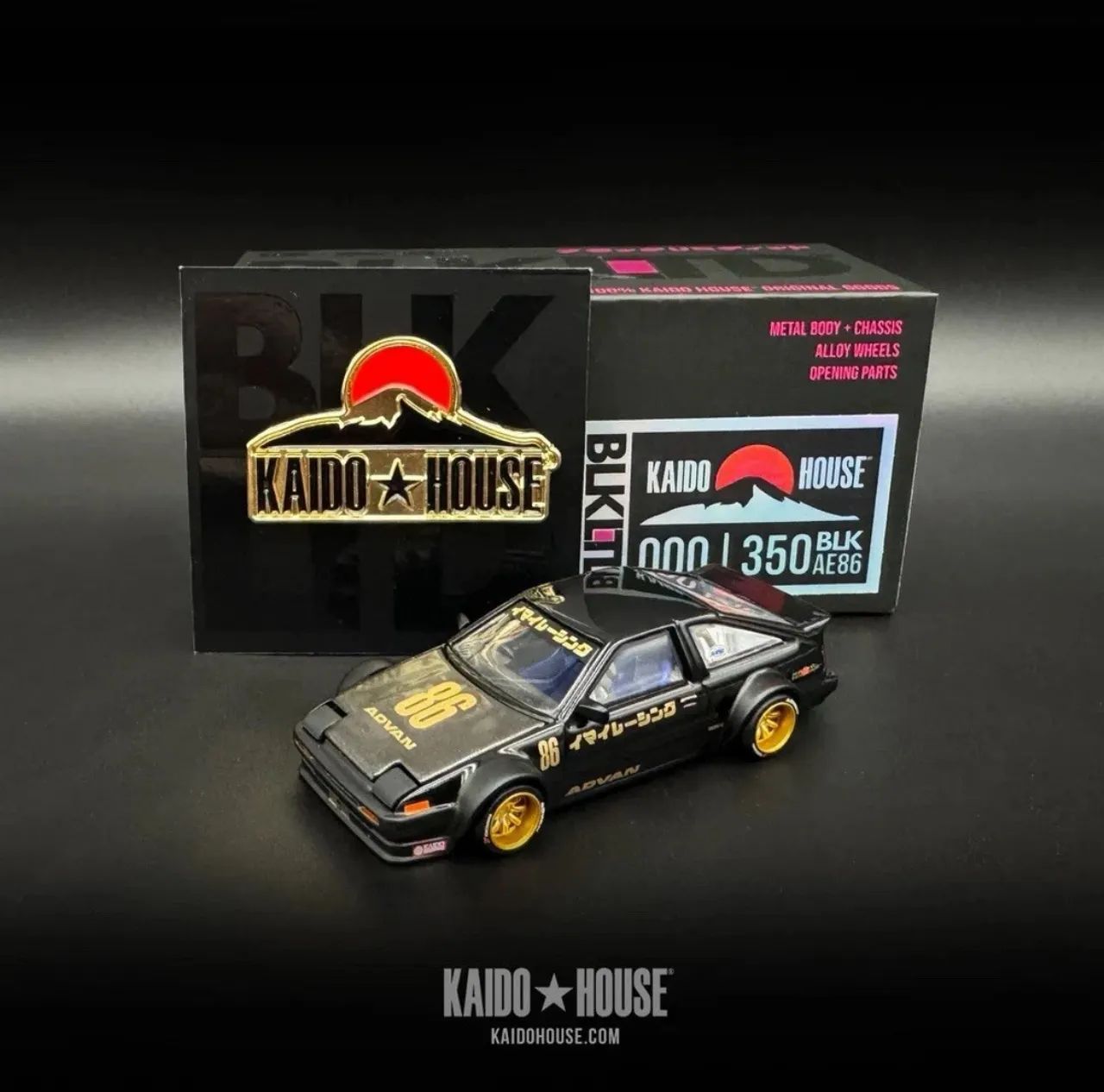 Kaido House BLK LTD Toyota AE86 Sprinter Trueno - Brinquedos e