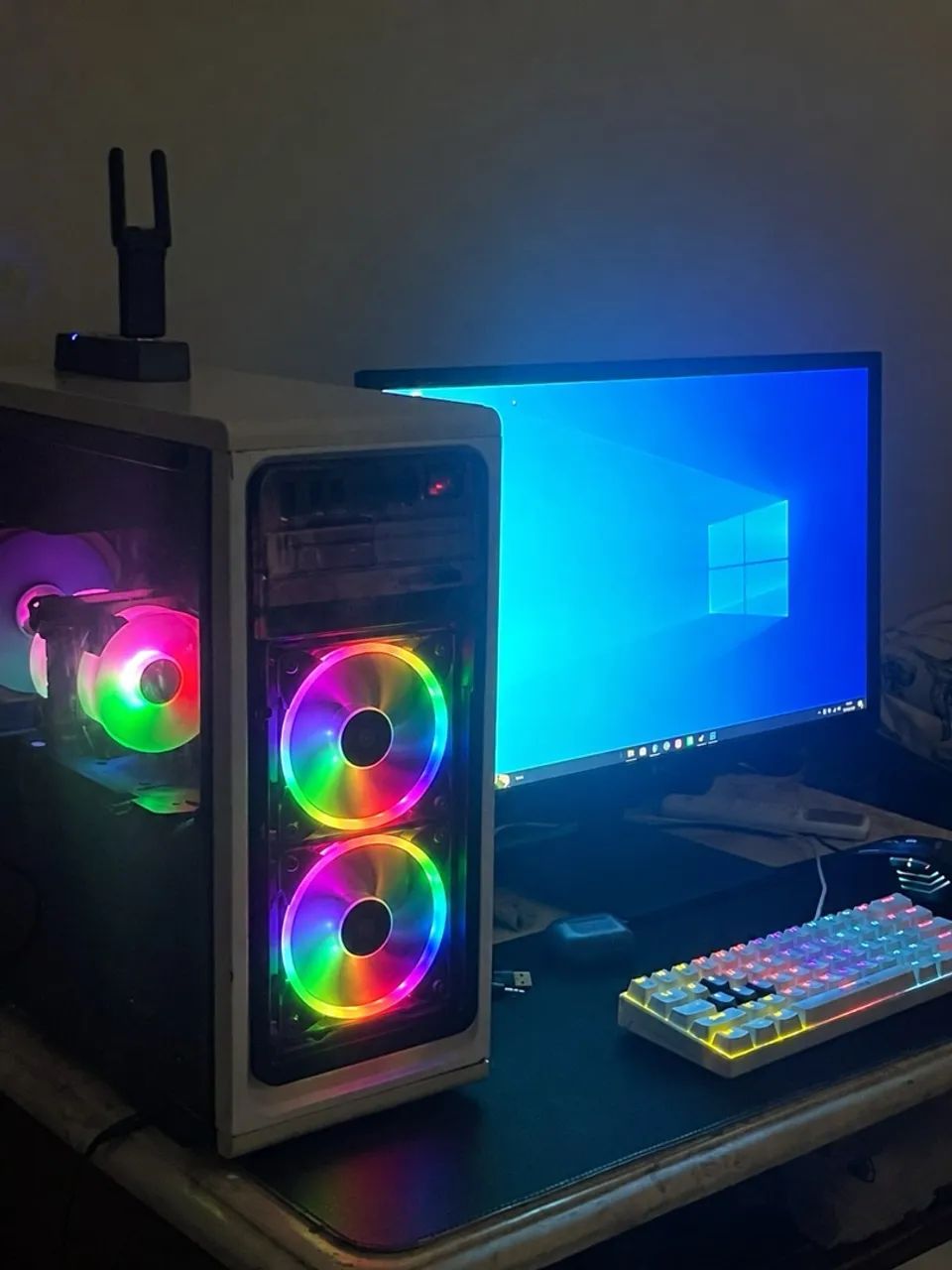 Pc ddr4+placa de vídeo