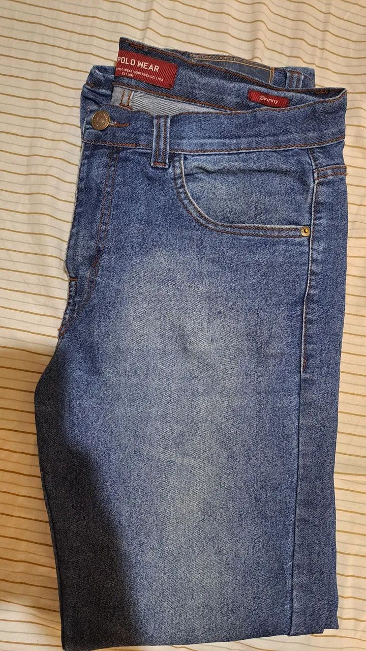 Calça jeans azul Polo Wear  - Foto 4