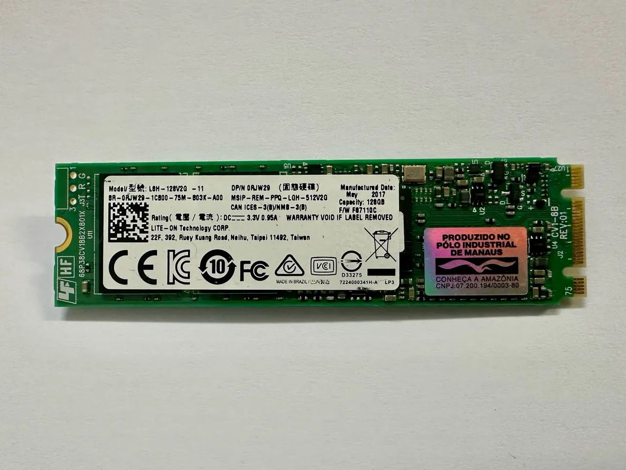 SSD 128GB M.2 SATA III Lite-On Technology