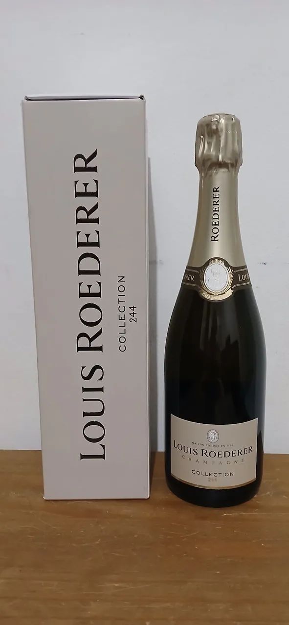 Champagne Louis Roederer Collection 244 750ml Lacrado + Caixa
