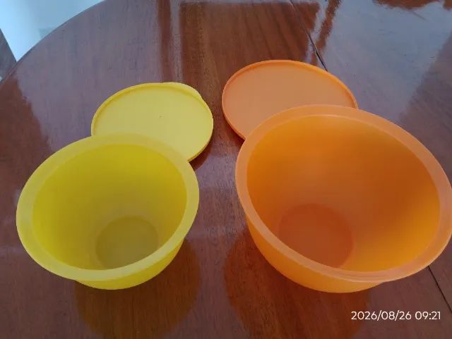 Tupperware Kit Basic Line 2 Peças 2,5/1,2 Litros: - Foto 2