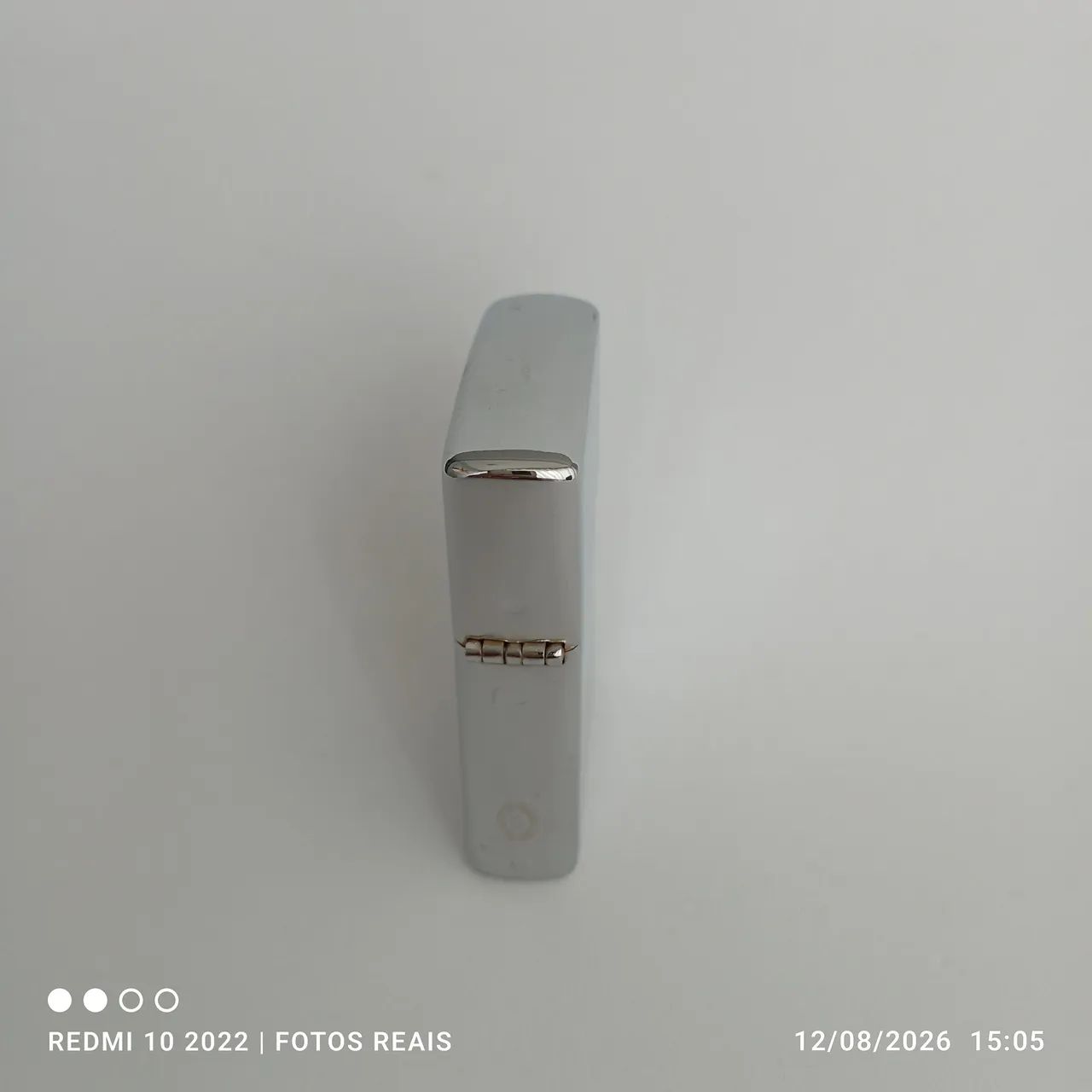 Isqueiro recarregável fluido estilo Zippo - Foto 2