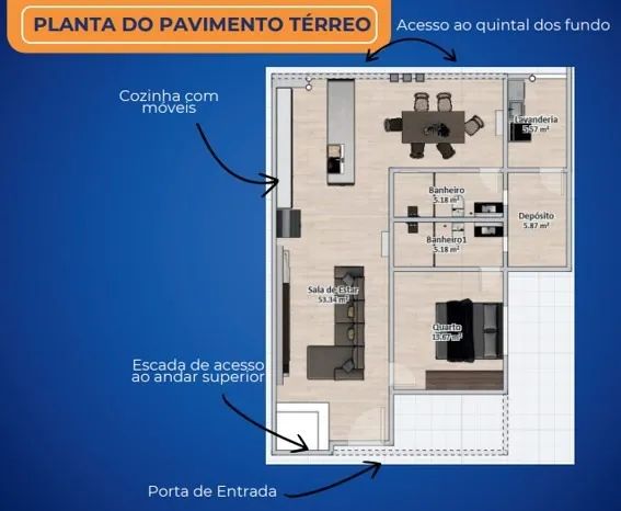CASA DUPLEX NO CONDOMÍNIO PORTO LAGOA - Foto 5