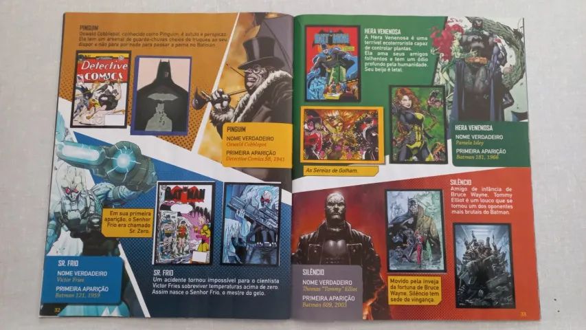 Batman - 80 anos - álbum de figurinhas COMPLETO. Capa cartão.  - Foto 6