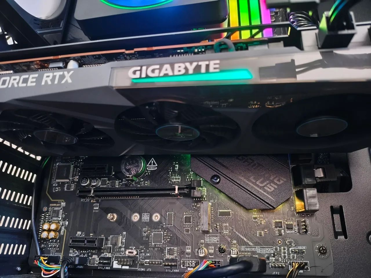 Placa de vídeo Nvidia RTX 3070 OC Gigabyte Eagle - Foto 5