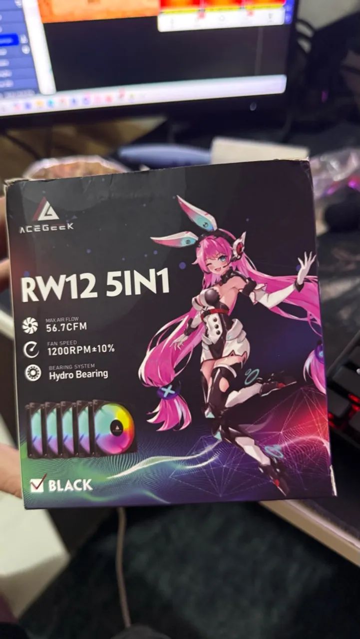 KIT DE 3 FANS RGB  - Foto 2