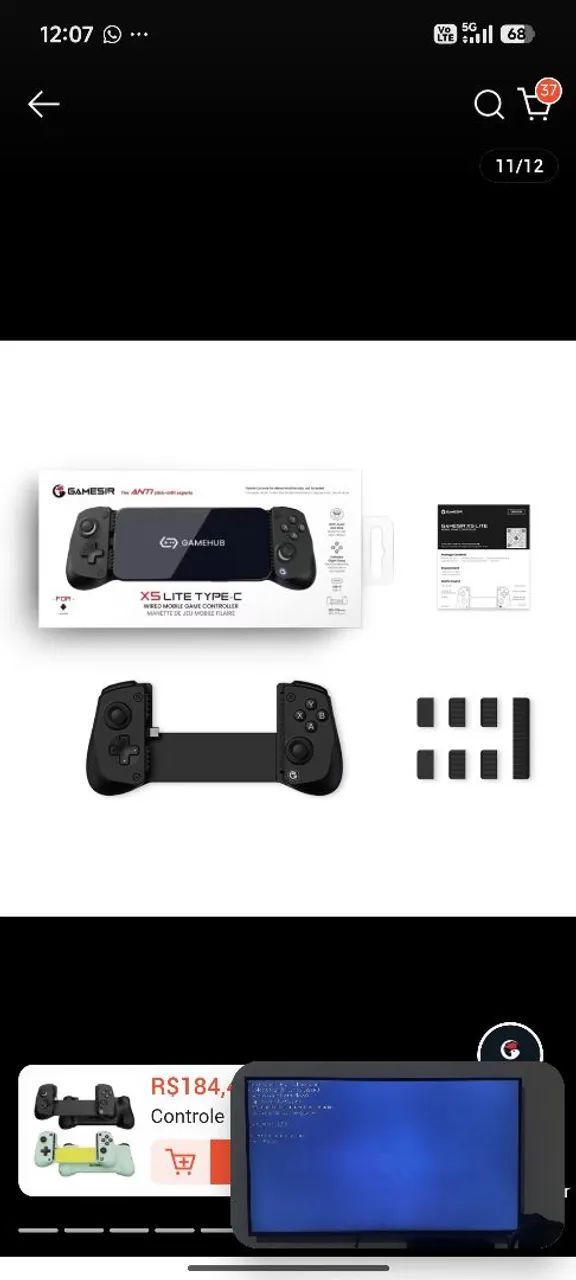 gamepad gamesir x5 lite