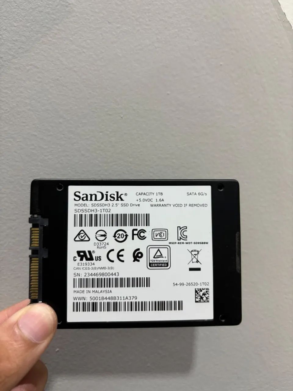 SSD SanDisk Ultra 3D | 1TB SATA 2.5" - Foto 2