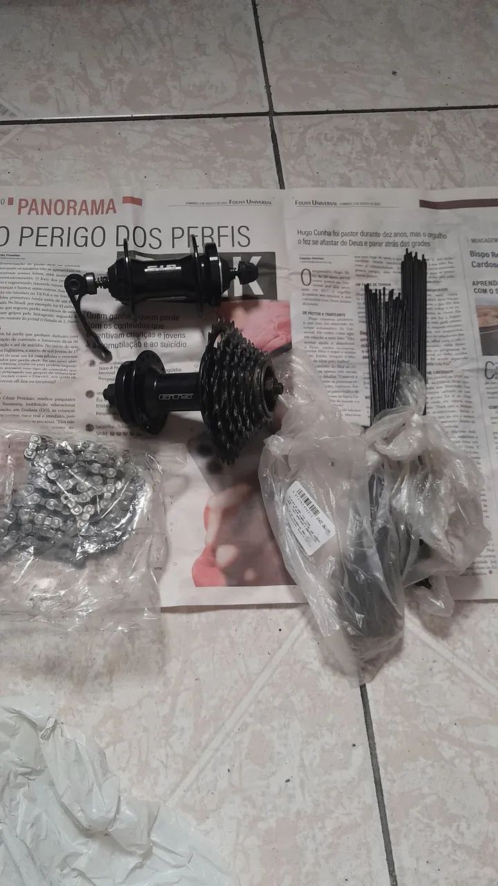 Peça de bike cubo catraca 